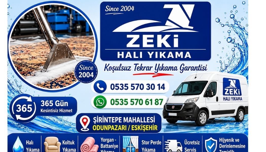 Odunpazarı Şirintepe Mahallesi Halı Yıkama
